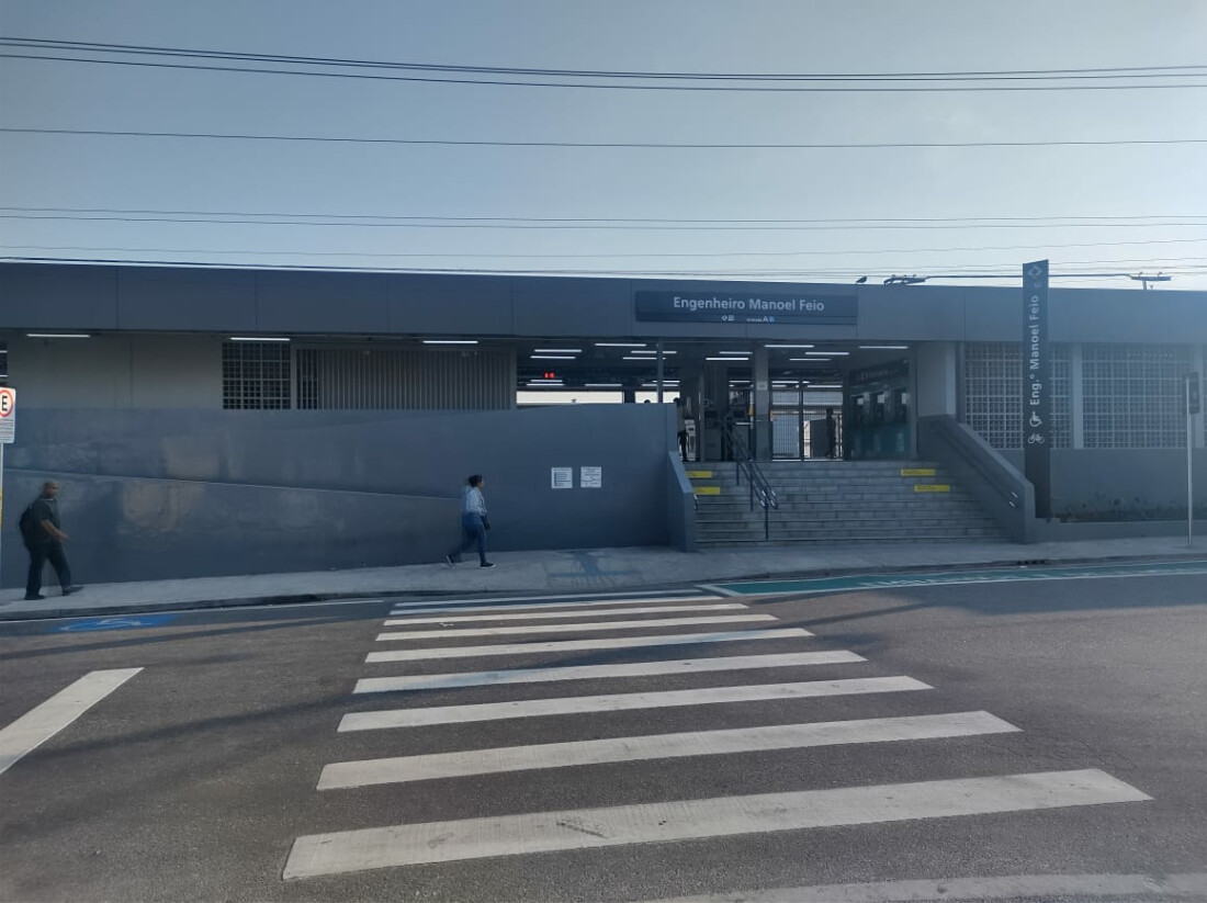 CPTM entrega obras da Estação Eng. Manoel Feio na próxima segunda-feira (01/07)