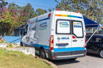 Programa 'Saúde nos Bairros' realiza mais de 90 atendimentos em Arujá