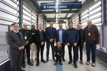 Estado entrega obras e nova acessibilidade da Estação Engenheiro Manoel Feio