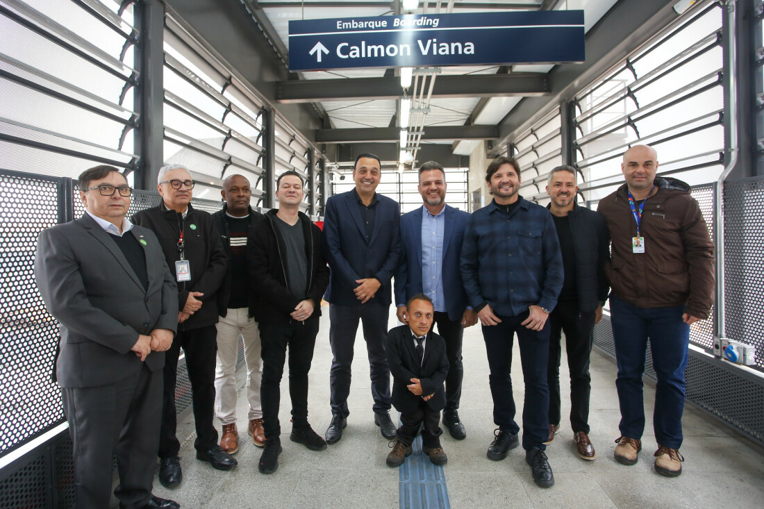 Estado entrega obras e nova acessibilidade da Estação Engenheiro Manoel Feio