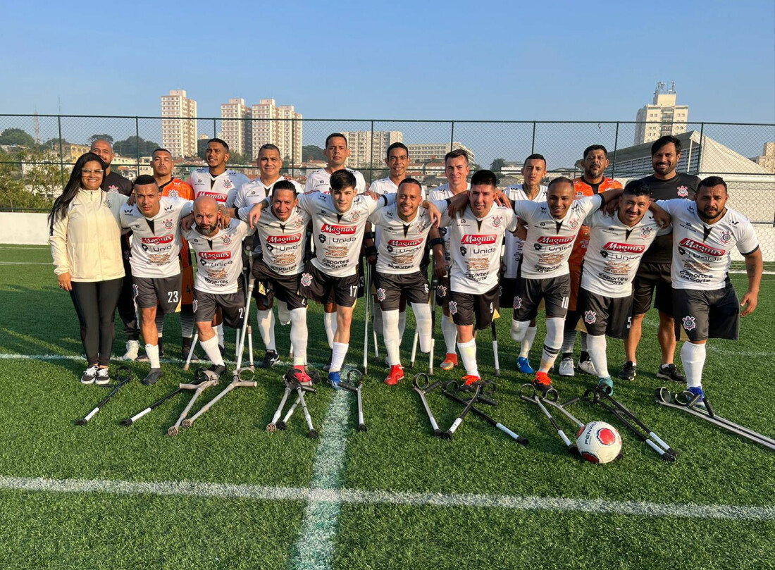 Corinthians Mogi termina em 3º na Copa do Brasil Futebol de Amputados