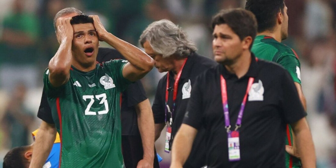 México vence sauditas, mas perde vaga às oitavas no saldo de gols