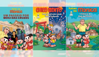 Turma da Mônica conta a história de Mogi para alunos da Rede Municipal de Ensino