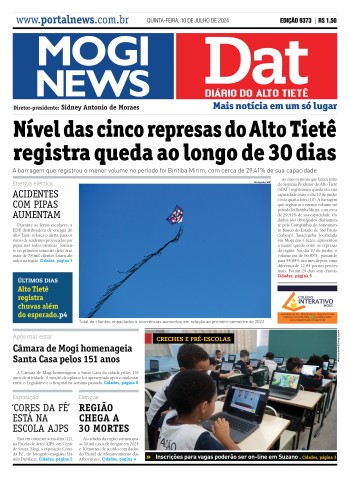 Edição Mogi News/DAT - 11 de julho de 2024