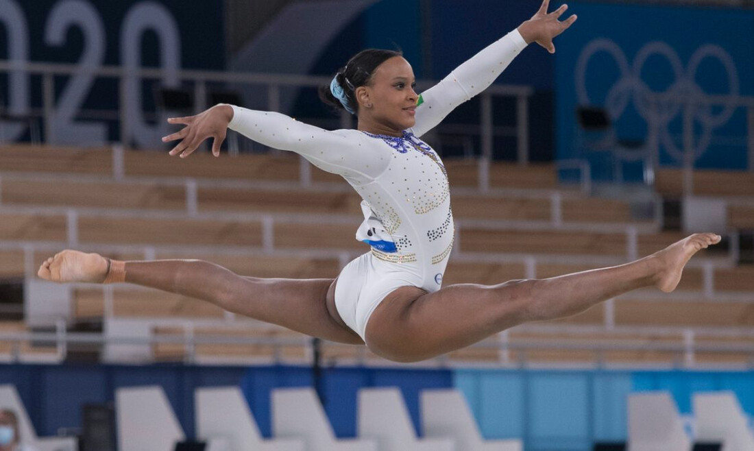 Rebeca Andrade aposta alto em disputa do salto com Biles em Paris