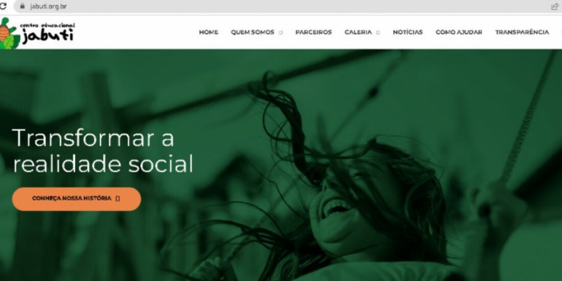 ONG Jabuti lança novo site