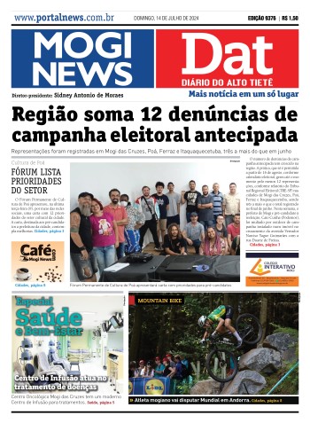 Edição Mogi News/DAT - 14 de julho de 2024