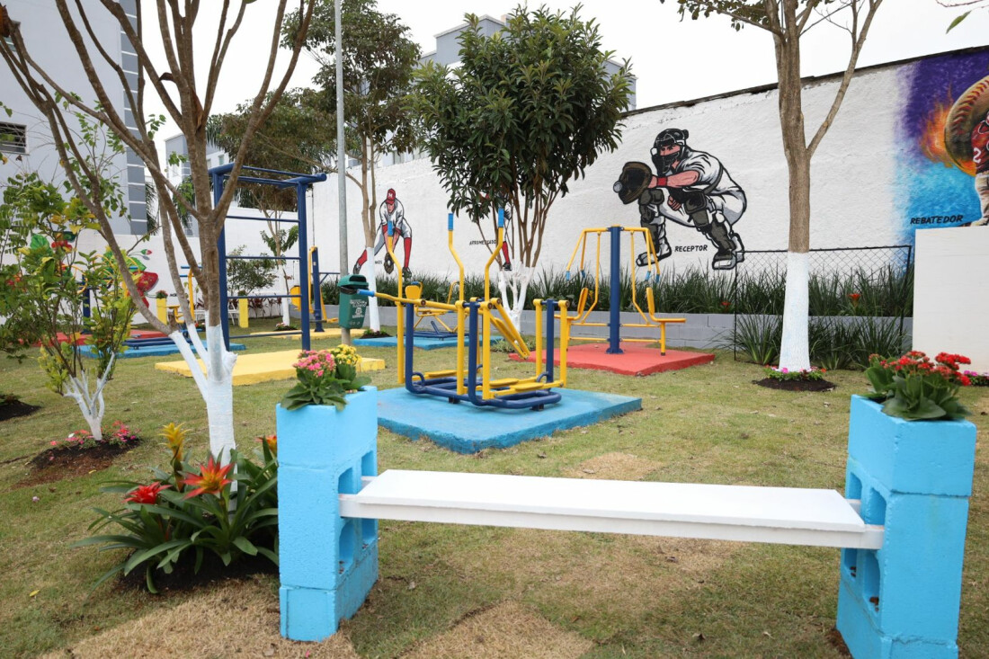 Praça Massaru Tanikava, em Suzano, é reinaugurada após passar por revatilização