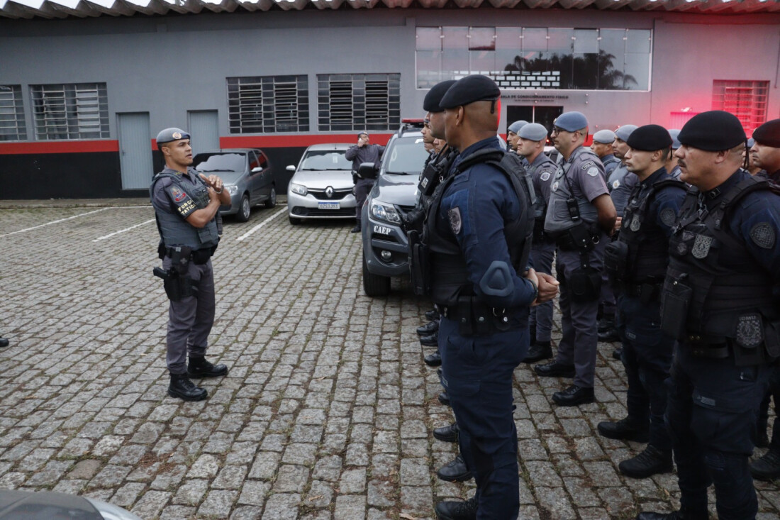 GCM e PM realizam a operação 'Combate ao Crime" em Suzano 