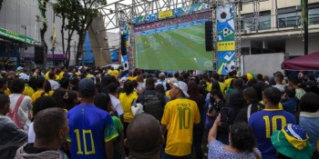 "Hexa na Praça" vai exibir Brasil e Camarões no Largo do Rosário na próxima sexta