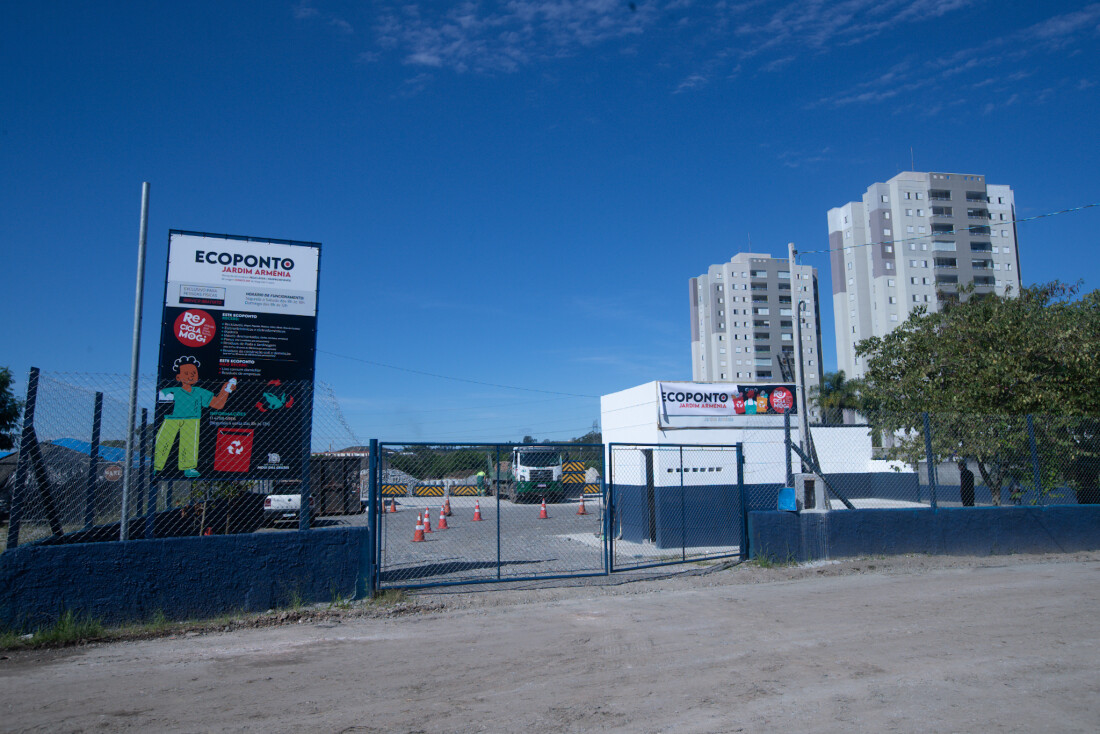 Ecopontos de Mogi recebem mais de 220 mil quilos de materiais em seis meses