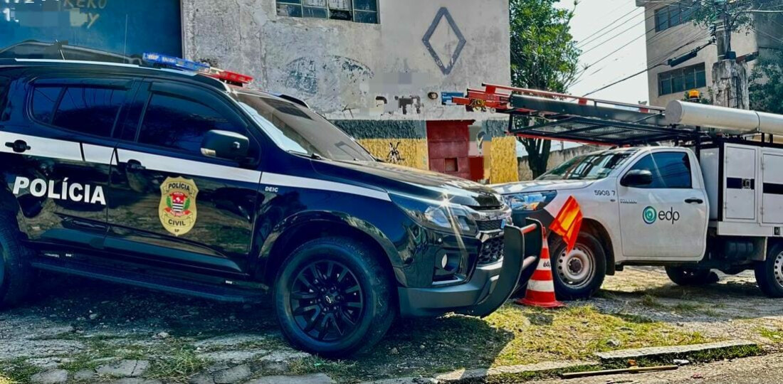 Polícia Civil e EDP encontram furto de energia em fábrica de plásticos de Ferraz 