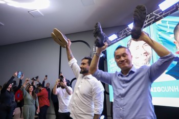 Convenções confirmam candidaturas de Caio Cunha e Coronel Chen em Mogi das Cruzes