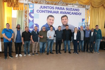 Convenção suprapartidária oficializa pré-candidatura de Pedro Ishi a prefeito de Suzano