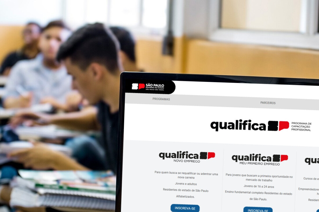 Inscrições para cursos do Qualifica SP Meu Primeiro Emprego são prorrogadas