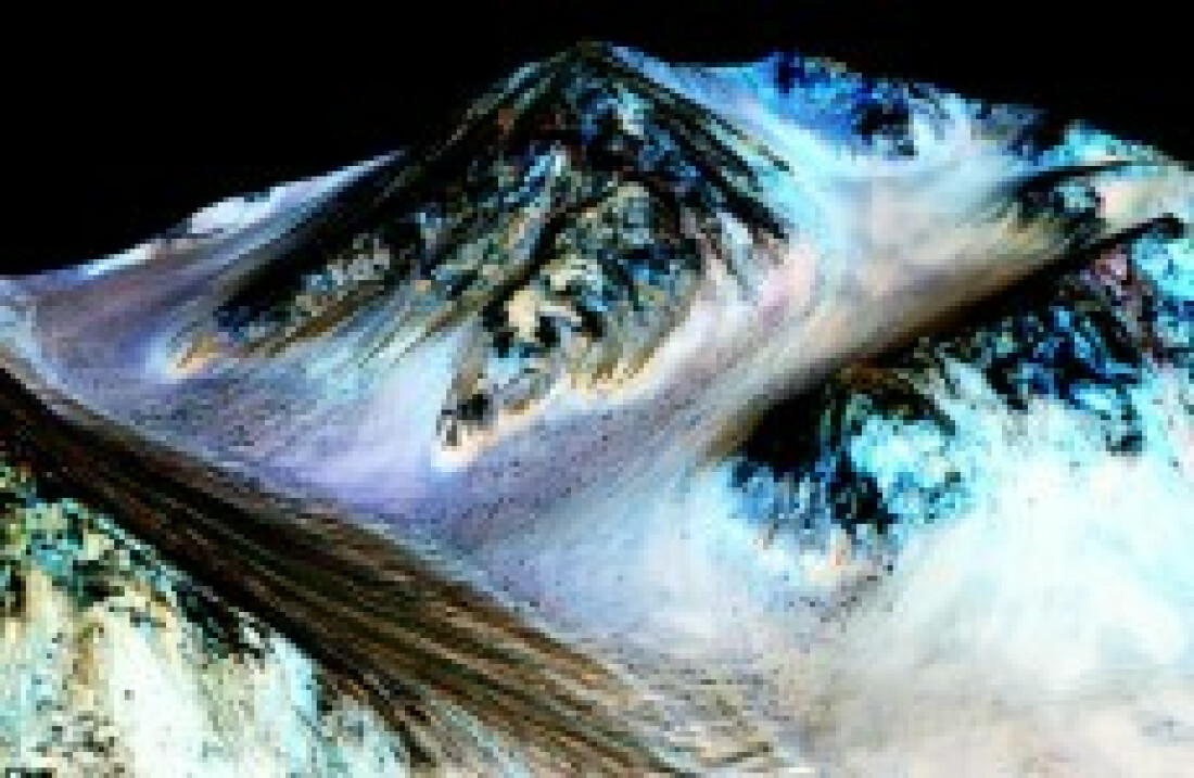 Nasa encontra sinais de correntes de água salgada em Marte