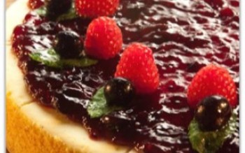 Cheesecake de frutas silvestres