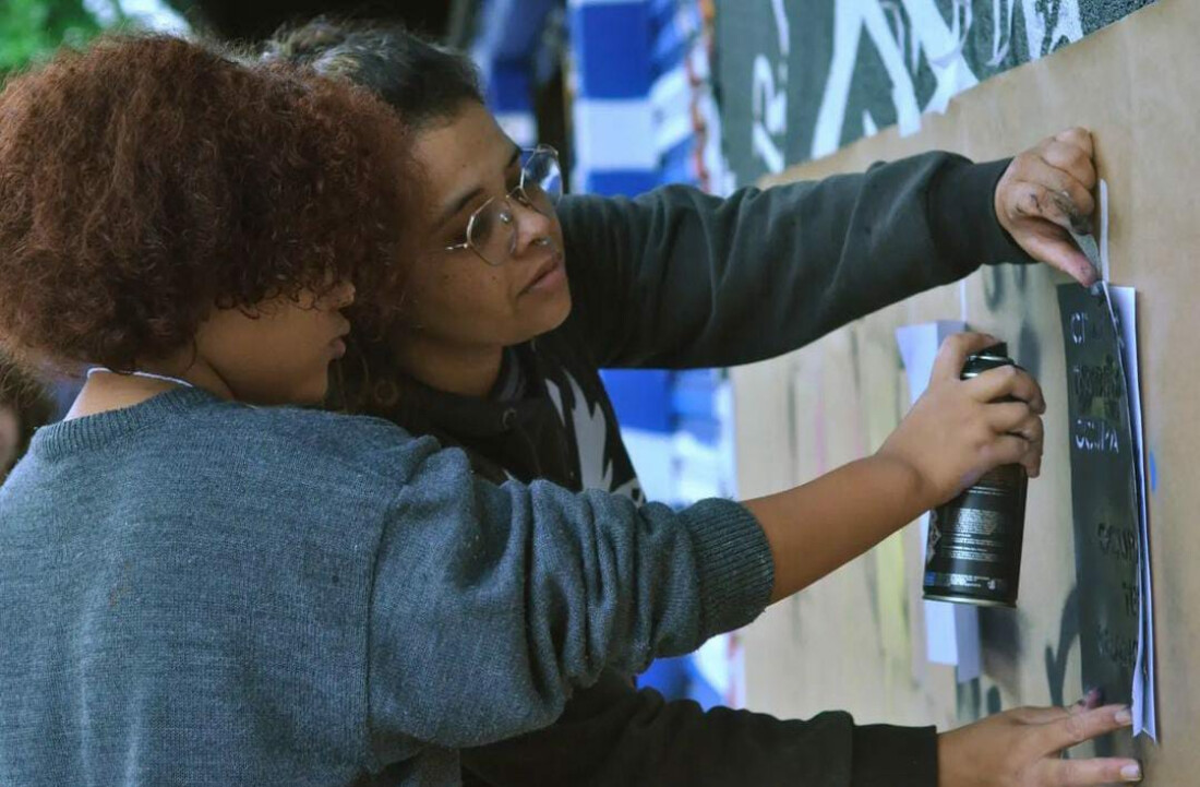 Programação de agosto tem aulas de grafite e fotografia em Suzano 