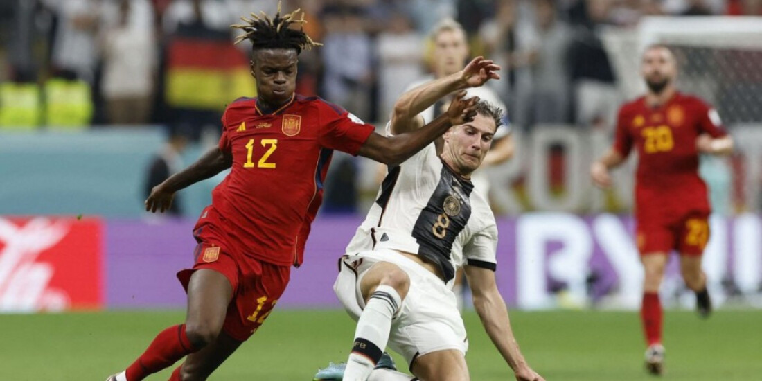 Alemanha arranca 1 a 1 com Espanha e segue viva no Grupo E da Copa