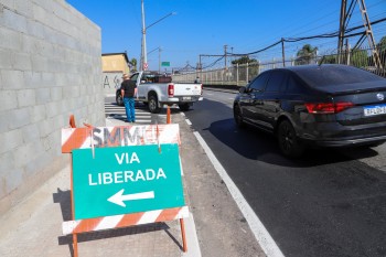 Novo acesso na região central de Mogi é liberado para o trânsito