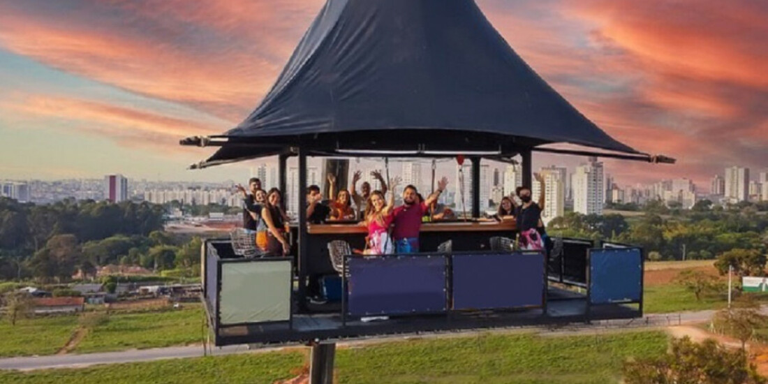 Mogi Shopping oferece experiência única com o "Bar nas Alturas" para comemorar Dia dos Namorados