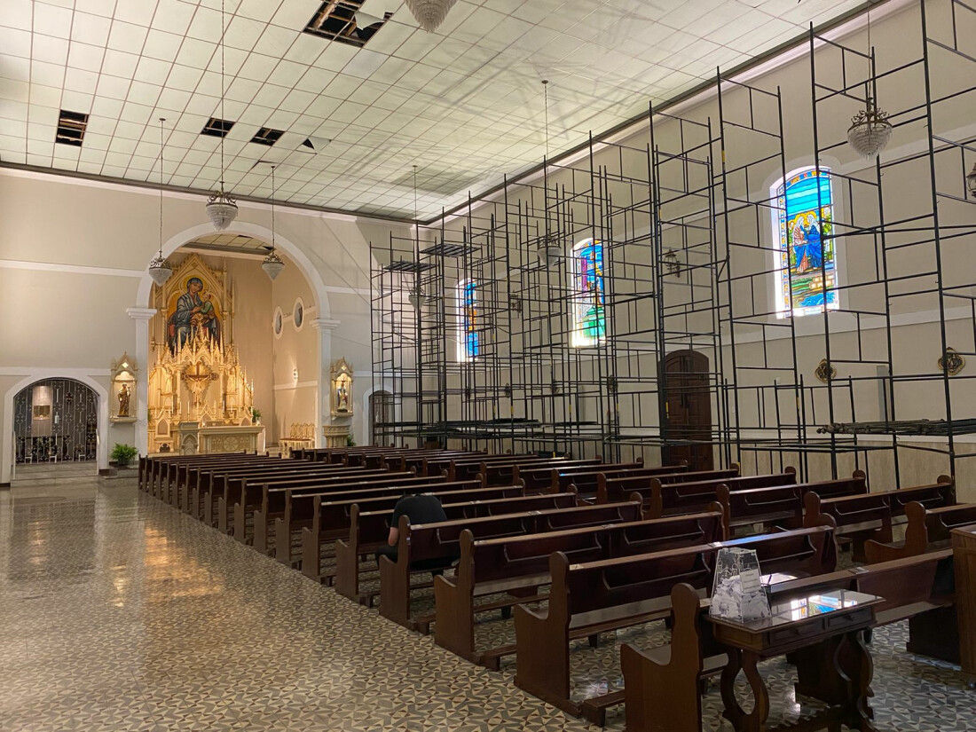 Paróquia do Socorro investe em nova etapa de restauração