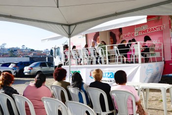 Carreta da Mamografia realiza atendimentos em Suzano 