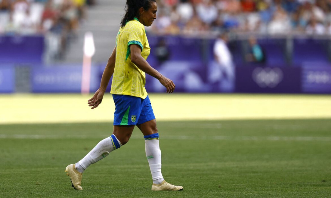 CAS mantém suspensão de Marta no jogo do Brasil nesta terça-feira