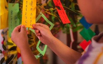 Bunkyo de Mogi prepara o Tanabata Matsuri, o Festival das Estrelas