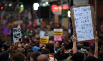 Manifestações contra racismo tomam conta do Reino Unido