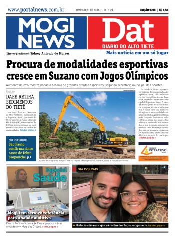 Edição Mogi News/DAT - 11 de agosto de 2024