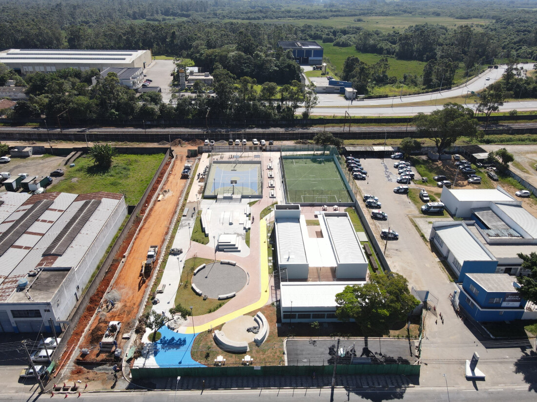 Praça da Cidadania de Mogi está na fase final de implantação 