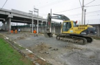 SPMar realiza serviços de reparos na avenida Brasil