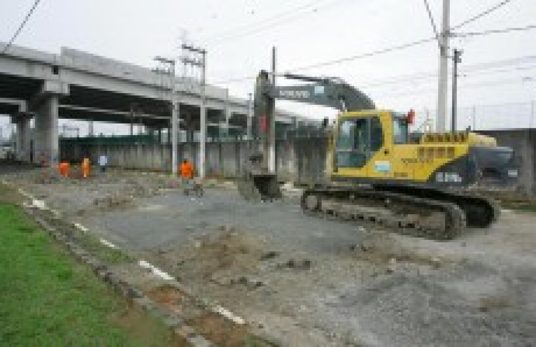 SPMar realiza serviços de reparos na avenida Brasil