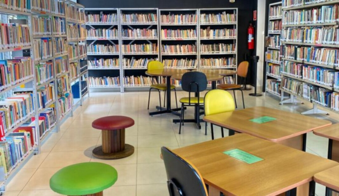 Biblioteca Municipal de Mogi das Cruzes tem acervo com 30 mil livros