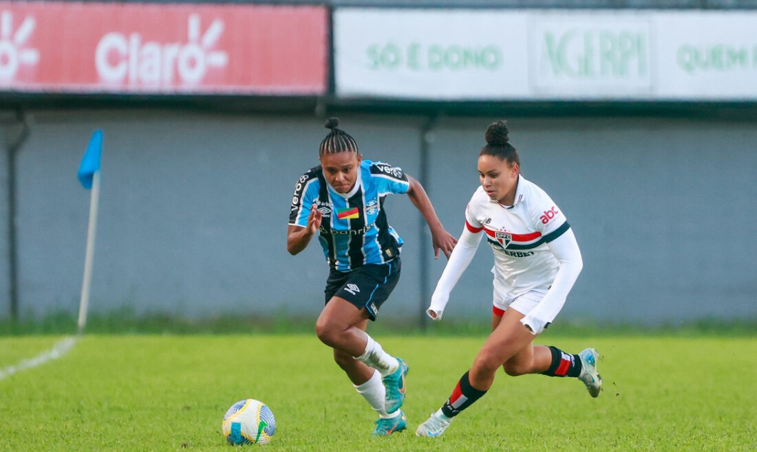 Brasileiro Feminino: São Paulo e Grêmio disputam vaga na semifinal