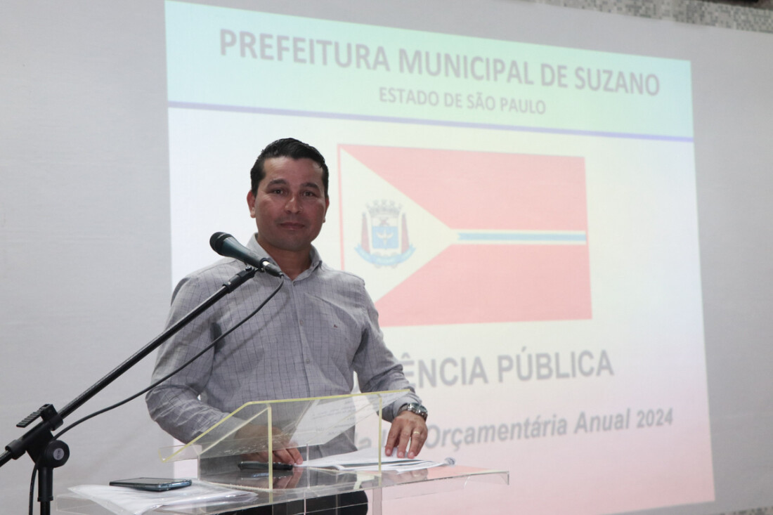 Suzano terá audiência pública para discutir Lei Orçamentária Anual 2025