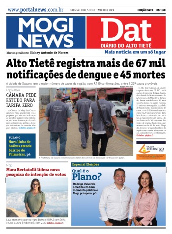 Edição Mogi News/DAT - 5 de setembro de 2024