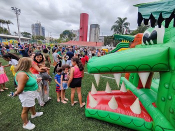 Dia das Crianças do Clube de Campo terá várias brincadeiras e robô gigante