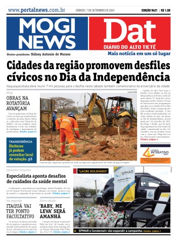 Edição Mogi News/DAT - 7 de setembro de 2024