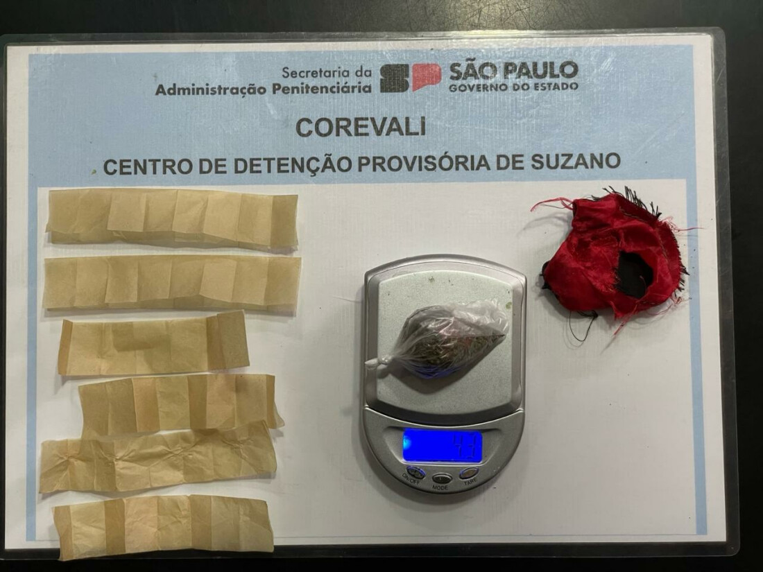 Servidora do CDP de Suzano impede entrada de drogas 