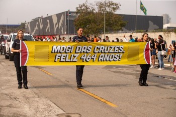 Desfile Cívico-Militar reúne mais de 12 mil pessoas em Mogi 