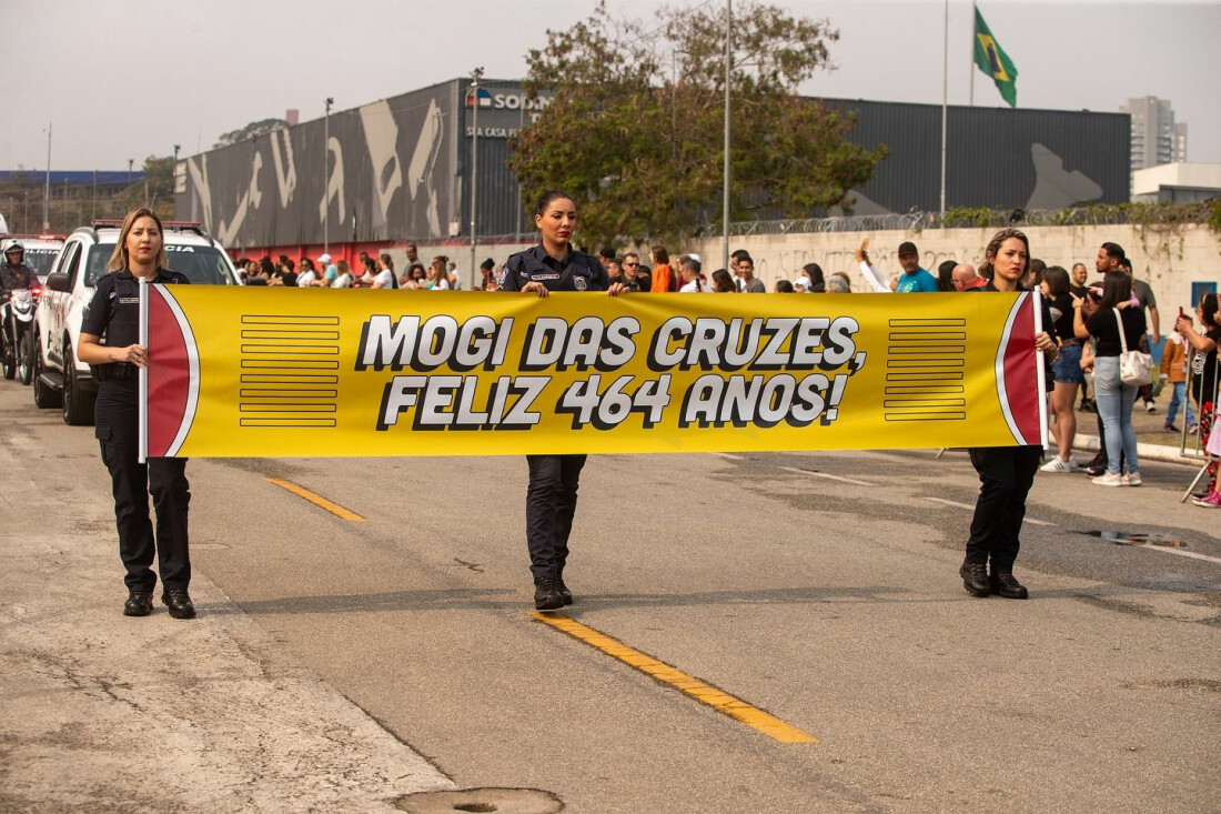 Desfile Cívico-Militar reúne mais de 12 mil pessoas em Mogi 