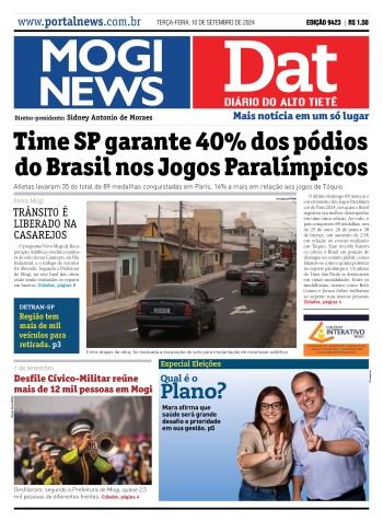 Edição Mogi News/DAT - 10 de setembro de 2024