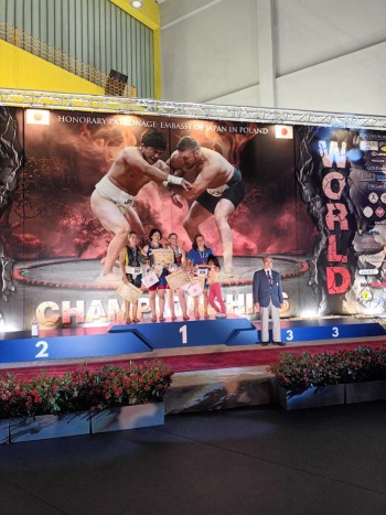 Atleta de Suzano é destaque em competição mundial de Sumô