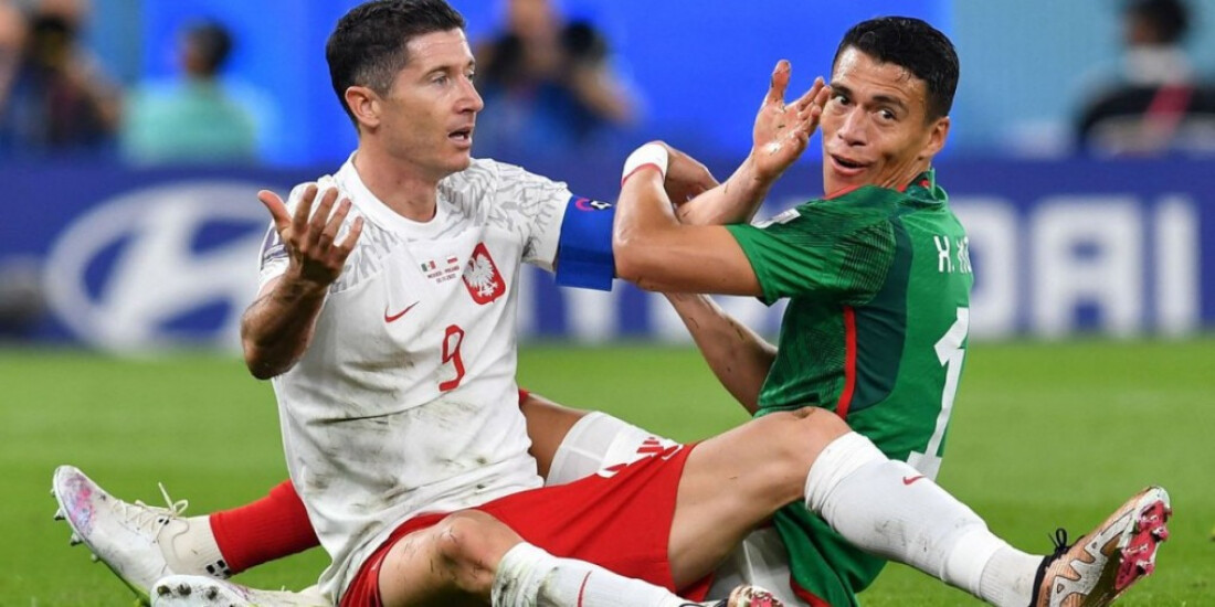 Em jogo marcado pelo excesso de cautela, México e Polônia empatam