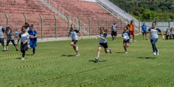 Alunos da rede municipal participam de Festival de Atletismo no Nogueirão