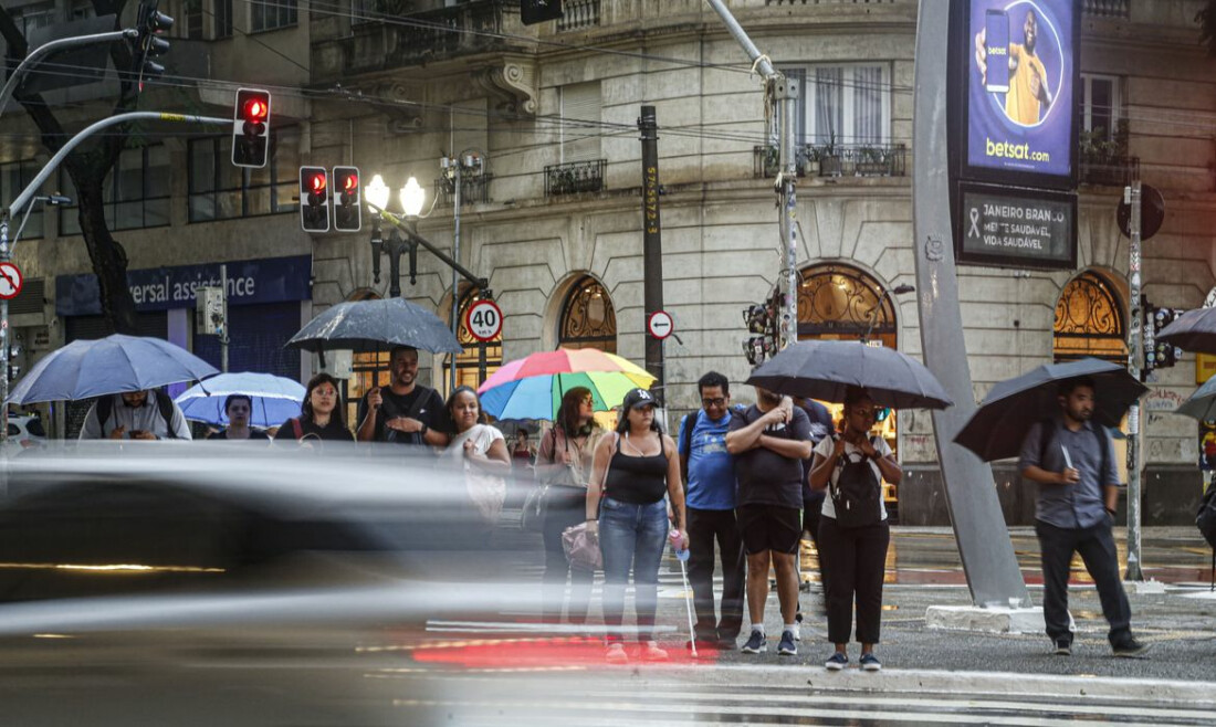 Brasil terá chuva no sul e sudeste, mas seca continua nas demais áreas