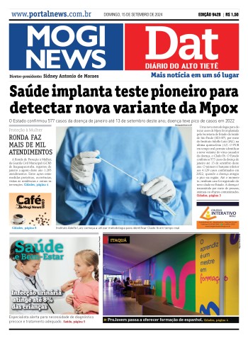 Edição Mogi News/DAT - 15 de setembro de 2024