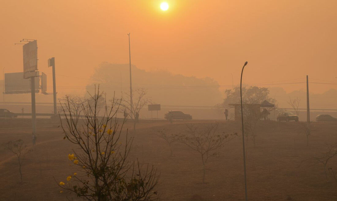 Escolas cancelam aulas por causa da fumaça no Distrito Federal